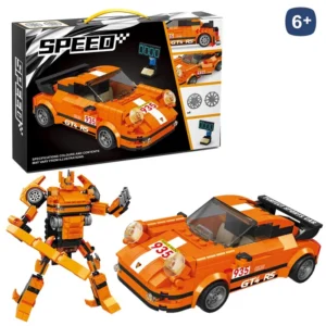 MAQUETA BLOQUES CONSTRUCION XL Coche 352 Piezas