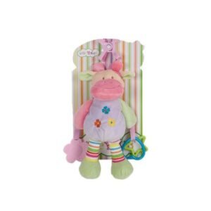 Peluche Vaquita Pinza C/ Mordedor Y Actividades