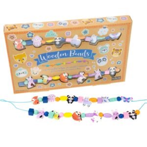 CUENTAS DE MADERA ANIMALES DEL BOSQUE