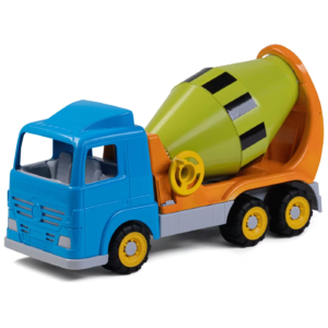 Camión hormigonera con ruedas blandas andronni